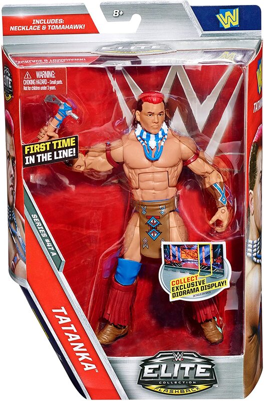 WWE Mattel Elite Collection Series 47A Tatanka Action & Toy Figures PWcatalog