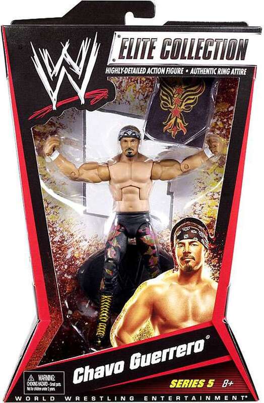 WWE Mattel Elite Collection Series 5 Chavo Guerrero Action & Toy Figures PWcatalog