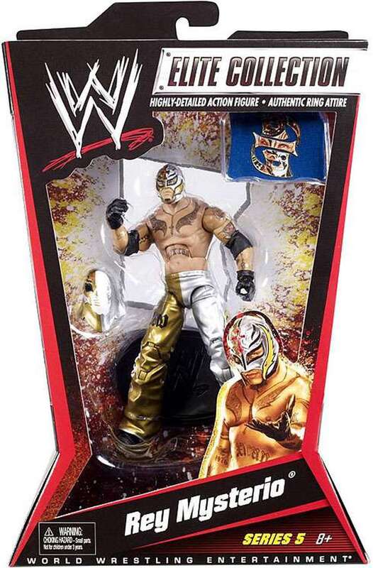 WWE Mattel Elite Collection Series 5 Rey Mysterio Action & Toy Figures PWcatalog