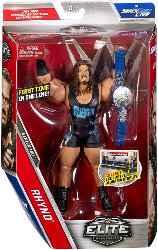 WWE Mattel Elite Collection Series 50 Rhyno Action & Toy Figures PWcatalog