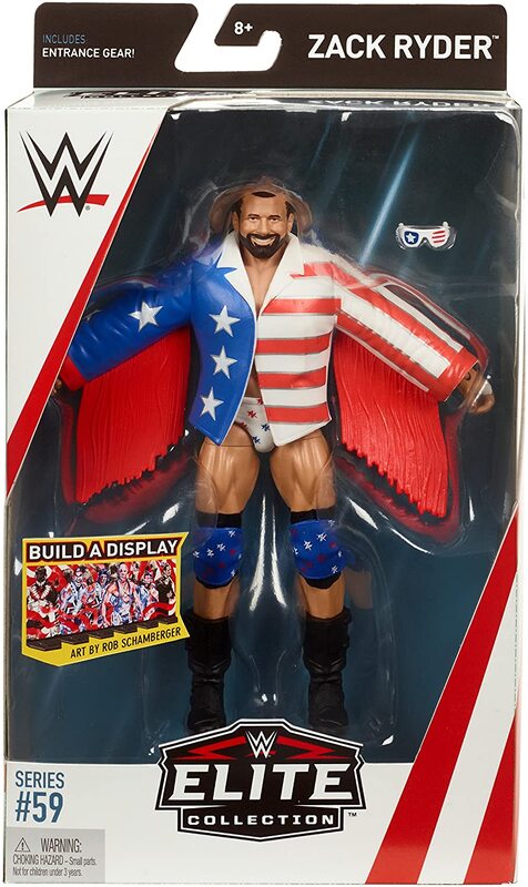 WWE Mattel Elite Collection Series 59 Zack Ryder Action & Toy Figures PWcatalog