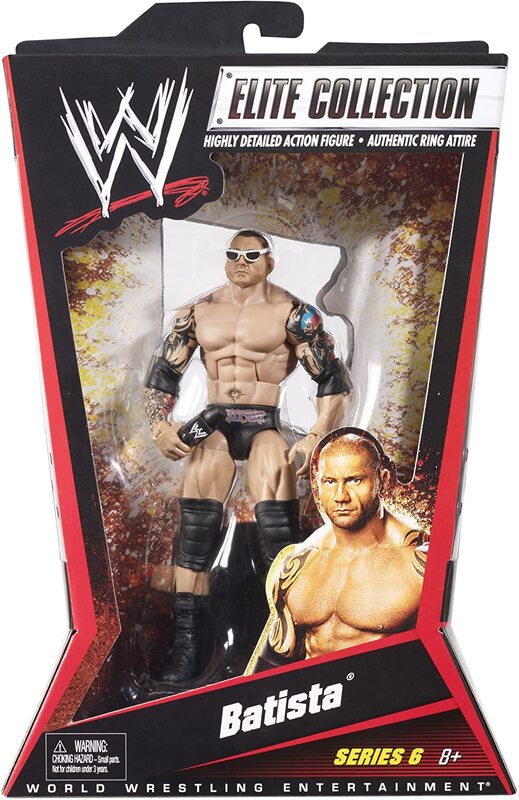 WWE Mattel Elite Collection Series 6 Batista Action & Toy Figures PWcatalog