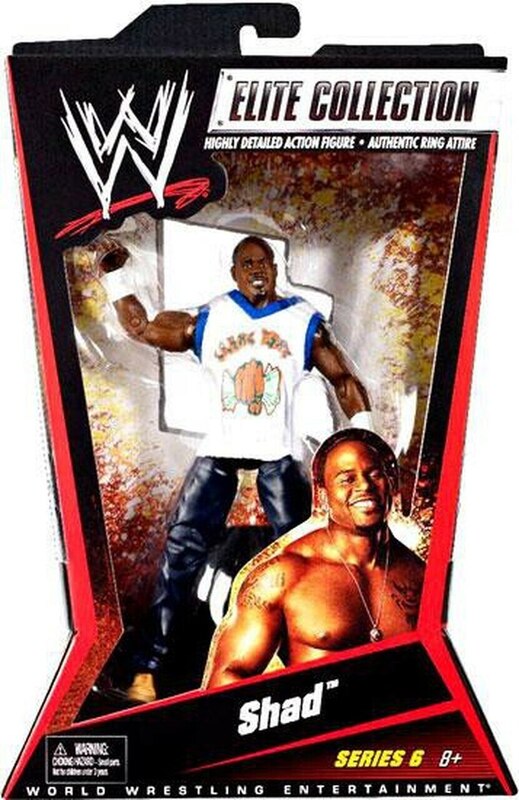 WWE Mattel Elite Collection Series 6 Shad Action & Toy Figures PWcatalog