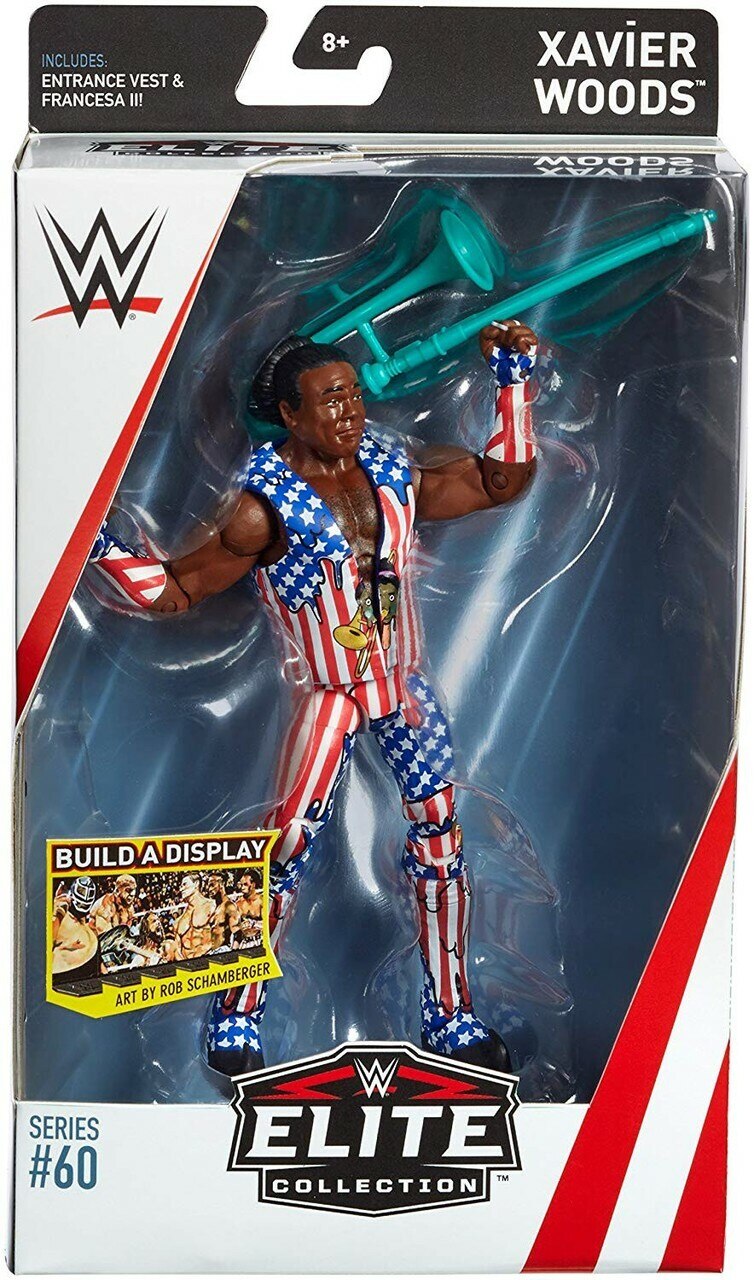 WWE Mattel Elite Collection Series 60 Xavier Woods Action & Toy Figures PWcatalog