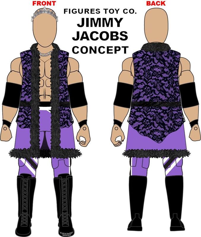 FTC Rising Stars of Wrestling Jimmy Jacobs Action & Toy Figures PWcatalog
