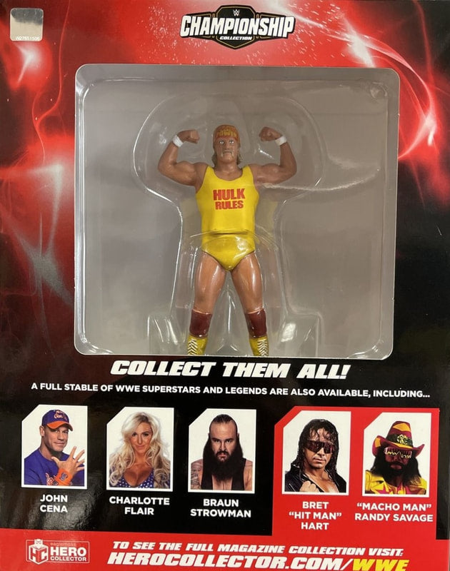 WWE Eaglemoss Hero Collector Championship Collection 40 Hulk Hogan Action & Toy Figures PWcatalog