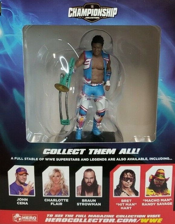 WWE Eaglemoss Hero Collector Championship Collection 19 Xavier Woods Action & Toy Figures PWcatalog