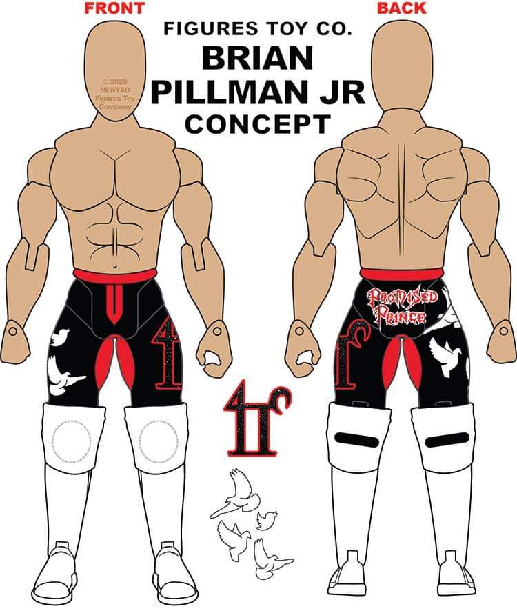 FTC Rising Stars of Wrestling Brian Pillman Jr. Action & Toy Figures PWcatalog