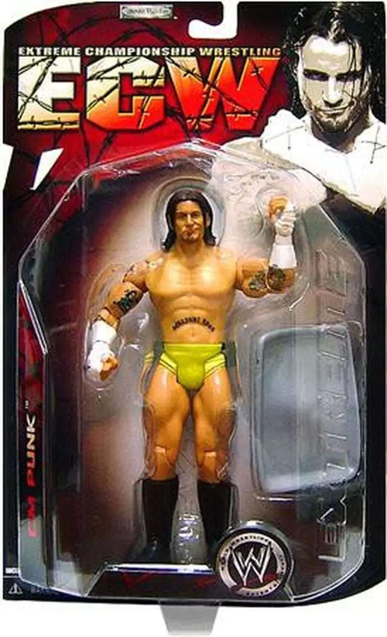 WWE Jakks Pacific ECW 1 CM Punk Action & Toy Figures PWcatalog