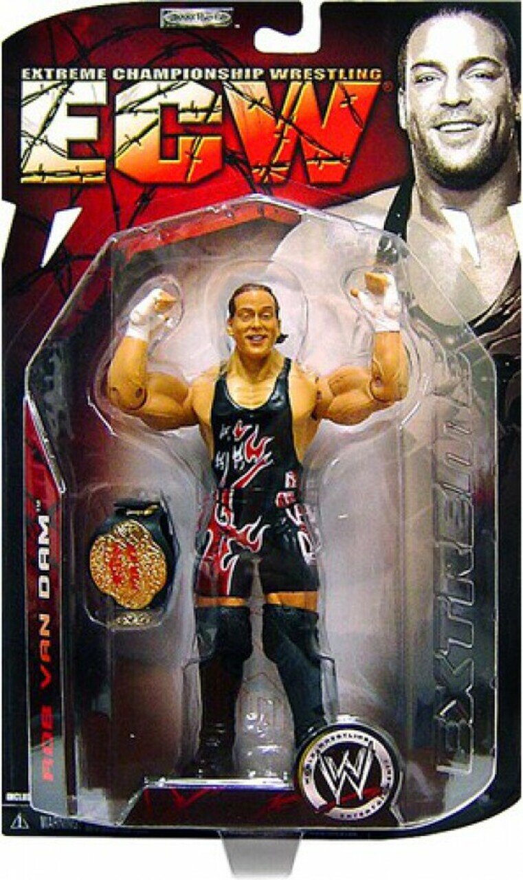 WWE Jakks Pacific ECW 1 Rob Van Dam Action & Toy Figures PWcatalog