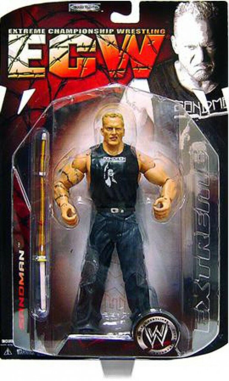 WWE Jakks Pacific ECW 1 Sandman Action & Toy Figures PWcatalog