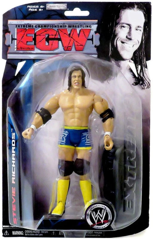 WWE Jakks Pacific ECW 3 Stevie Richards Action & Toy Figures PWcatalog