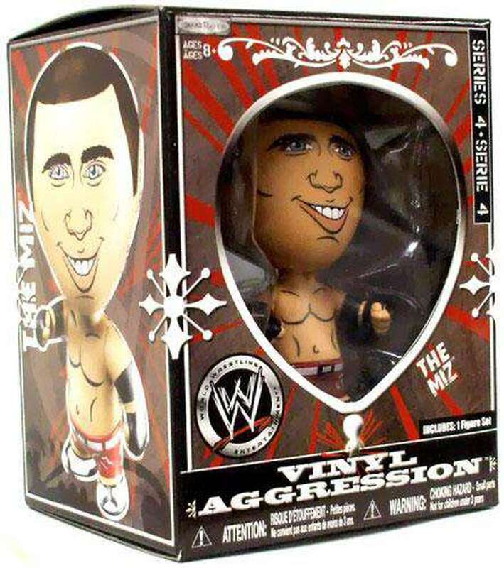 WWE Jakks Pacific Vinyl Aggression 4 The Miz Action & Toy Figures PWcatalog
