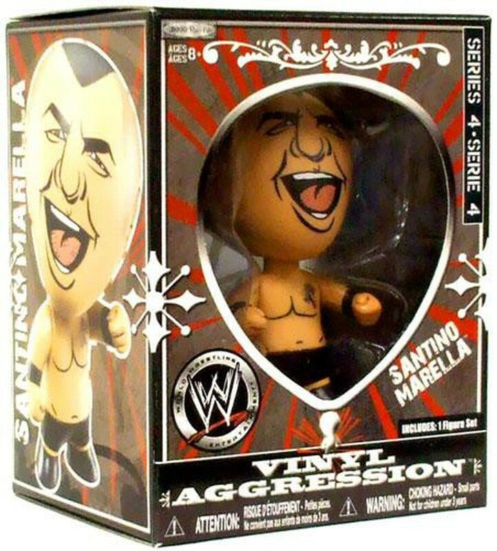 WWE Jakks Pacific Vinyl Aggression 4 Santino Marella Action & Toy Figures PWcatalog