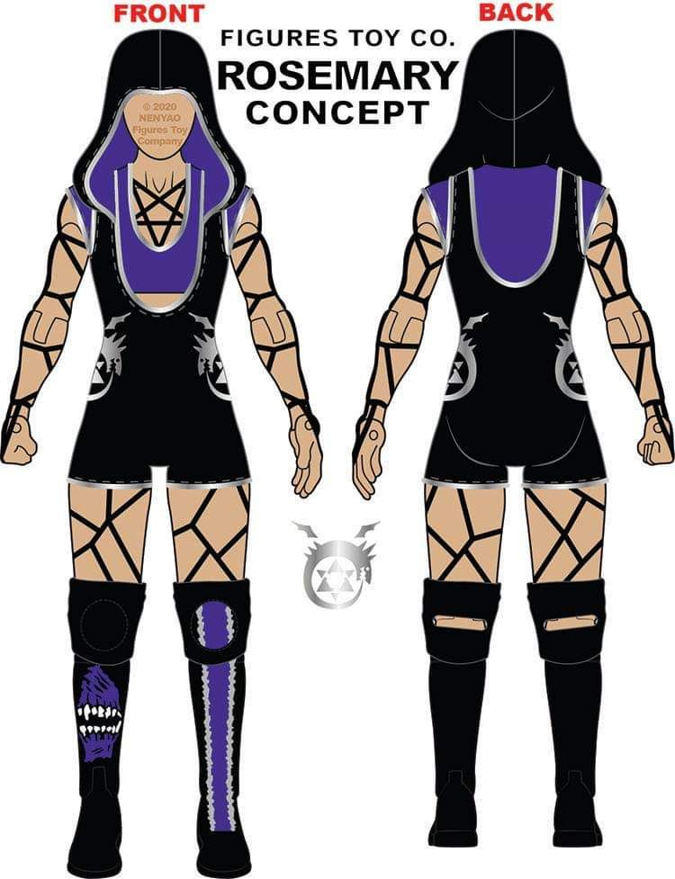 FTC Rising Stars of Wrestling Rosemary Action & Toy Figures PWcatalog