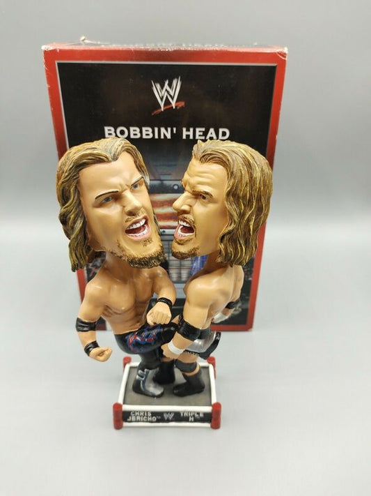 WWE Elby Gifts Inc. Bobbin' Heads Chris Jericho vs. Triple H Action & Toy Figures PWcatalog