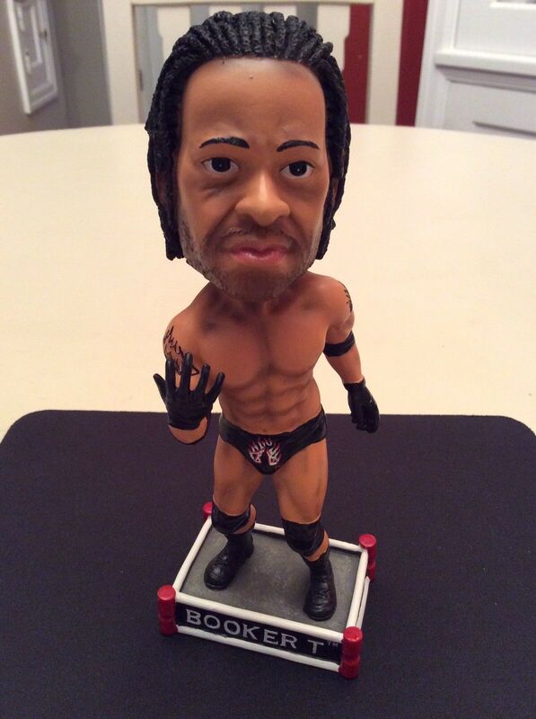 WWE Elby Gifts Inc. Bobbin' Heads Booker T Action & Toy Figures PWcatalog