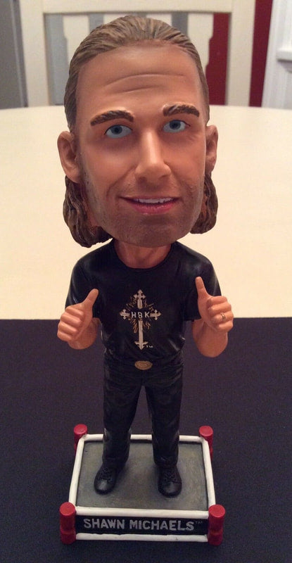 WWE Elby Gifts Inc. Bobbin' Heads Shawn Michaels Action & Toy Figures PWcatalog