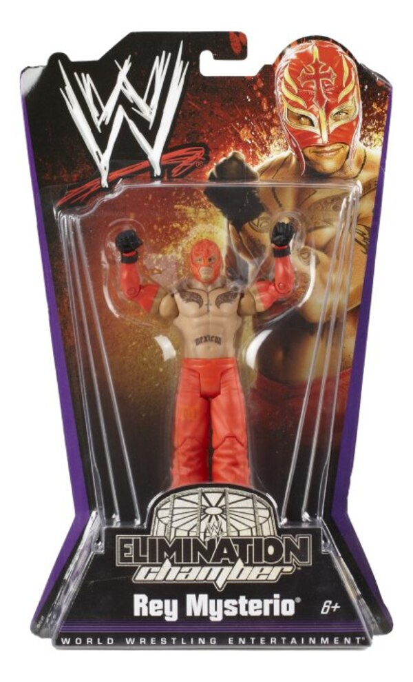 WWE Mattel Elimination Chamber Rey Mysterio Action & Toy Figures PWcatalog