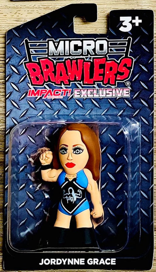 TNA/Impact Wrestling Pro Wrestling Tees Impact! Wrestling Exclusive Micro Brawlers 1 Jordynne Grace Action & Toy Figures PWcatalog