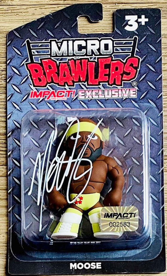 TNA/Impact Wrestling Pro Wrestling Tees Impact! Wrestling Exclusive Micro Brawlers 1 Moose Action & Toy Figures PWcatalog
