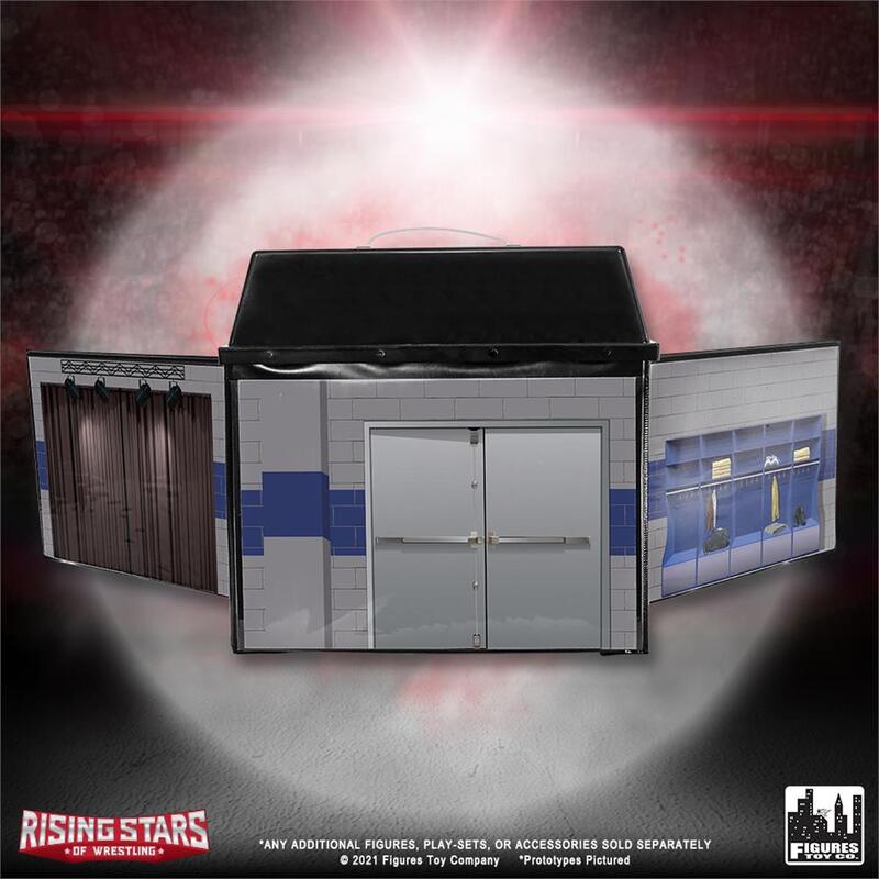 FTC Rising Stars of Wrestling Wrestling Rings & Playsets: FTC Rising Stars of Wrestling Diorama Playset Action & Toy Figures PWcatalog