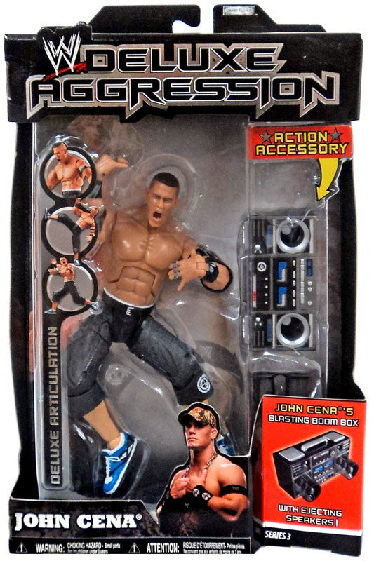 WWE Jakks Pacific Deluxe Aggression 3 John Cena Action & Toy Figures PWcatalog