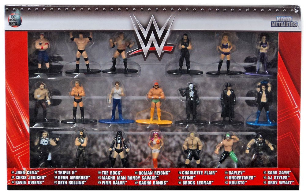 WWE Jada Toys Nano Metalfigs Multipack: Wave 1 20-Pack Action & Toy Figures PWcatalog
