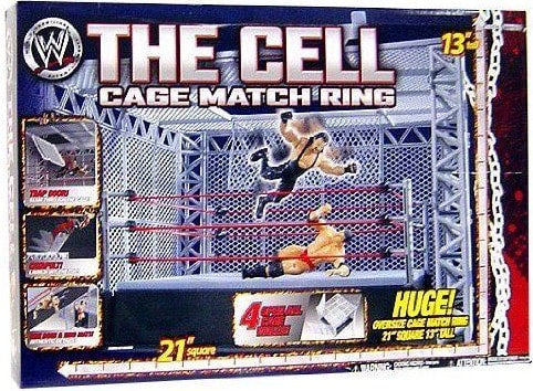 WWE Jakks Pacific The Cell: Cage Match Ring Action & Toy Figures PWcatalog
