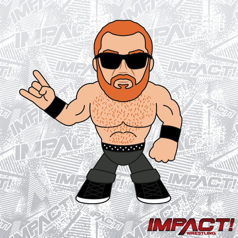 TNA/Impact Wrestling Pro Wrestling Tees Impact! Wrestling Exclusive Micro Brawlers 3 Heath Action & Toy Figures PWcatalog