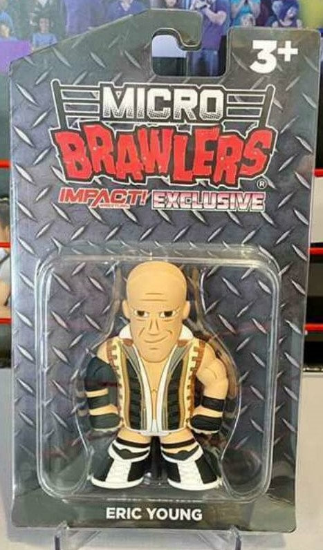 TNA/Impact Wrestling Pro Wrestling Tees Impact! Wrestling Exclusive Micro Brawlers 3 Eric Young Action & Toy Figures PWcatalog