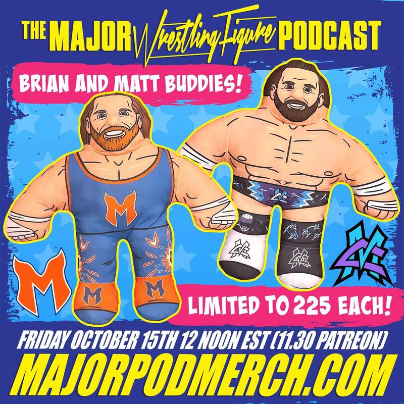 Major Wrestling Figure Podcast Major Buddies 2 Brian Myers & Matt Cardona Action & Toy Figures PWcatalog
