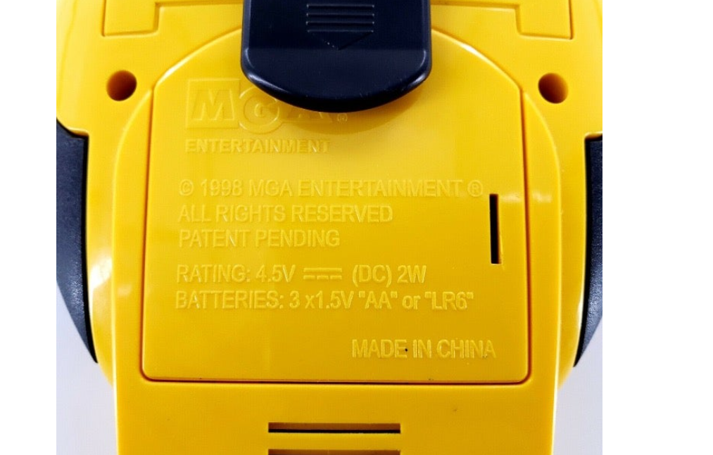 Reality Fighters WWF Kane Electronic Handheld w/ Clip Cable PWcatalog