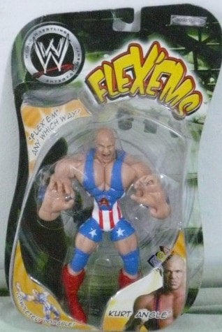 WWE Jakks Pacific Flex 'Ems 11 Kurt Angle Action & Toy Figures PWcatalog