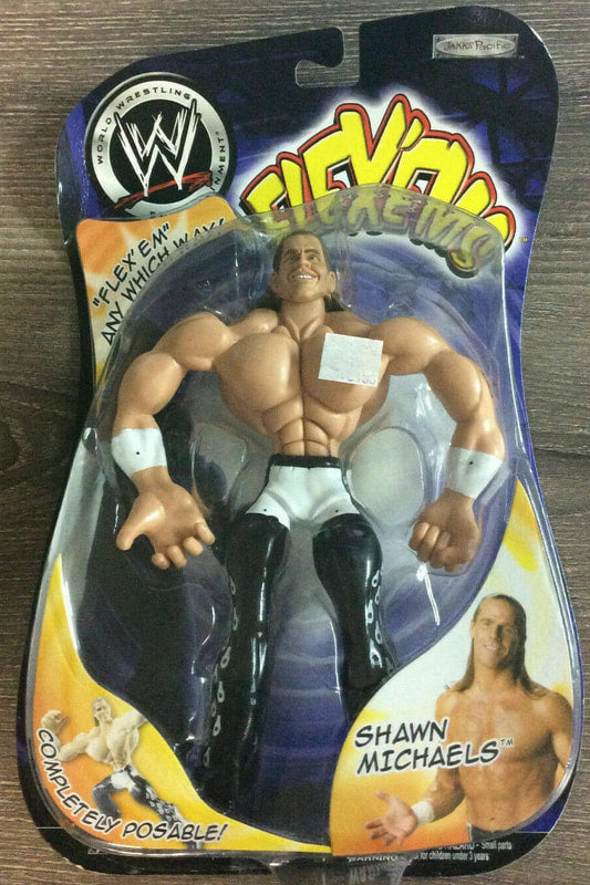 WWE Jakks Pacific Flex 'Ems 12 Shawn Michaels Action & Toy Figures PWcatalog