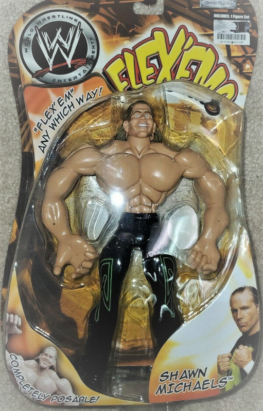 WWE Jakks Pacific Flex 'Ems 14 Shawn Michaels Action & Toy Figures PWcatalog