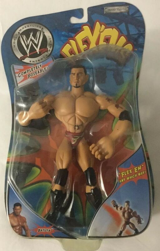 WWE Jakks Pacific Flex 'Ems 2 Batista Action & Toy Figures PWcatalog