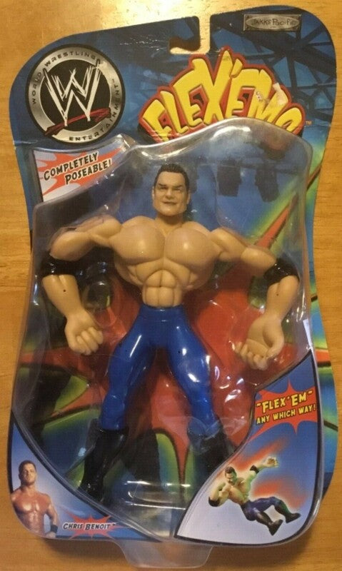 WWE Jakks Pacific Flex 'Ems 2 Chris Benoit Action & Toy Figures PWcatalog