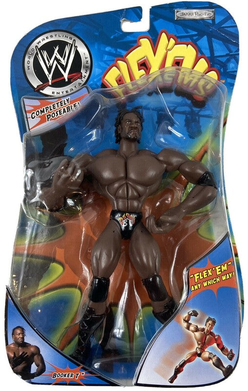 WWE Jakks Pacific Flex 'Ems 2 Booker T Action & Toy Figures PWcatalog