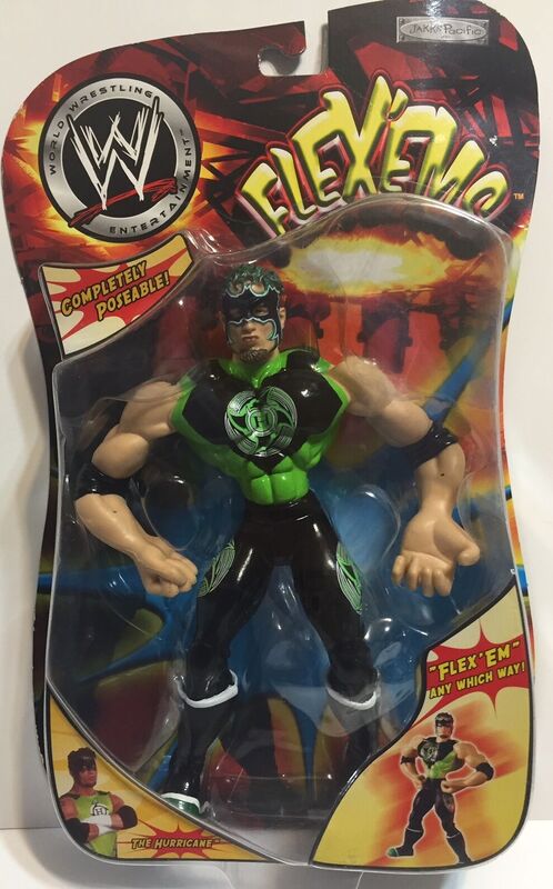 WWE Jakks Pacific Flex 'Ems 3 The Hurricane Action & Toy Figures PWcatalog