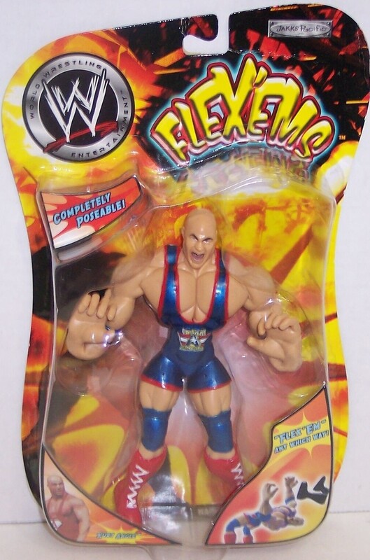 WWE Jakks Pacific Flex 'Ems 4 Kurt Angle Action & Toy Figures PWcatalog