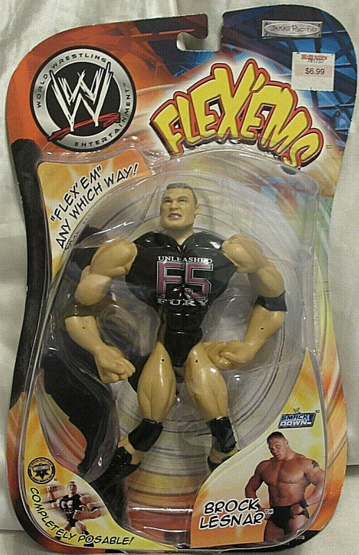 WWE Jakks Pacific Flex 'Ems 5 Brock Lesnar Action & Toy Figures PWcatalog