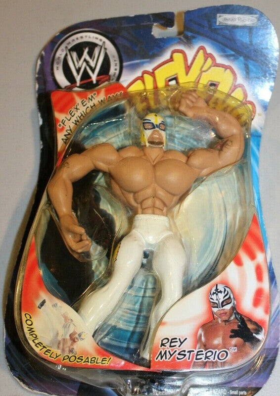 WWE Jakks Pacific Flex 'Ems 8 Rey Mysterio Action & Toy Figures PWcatalog