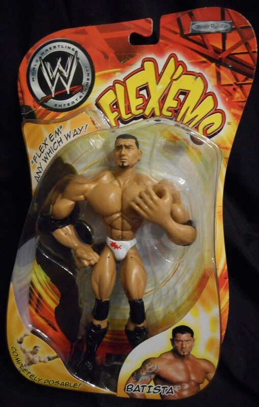 WWE Jakks Pacific Flex 'Ems 9 Batista Action & Toy Figures PWcatalog