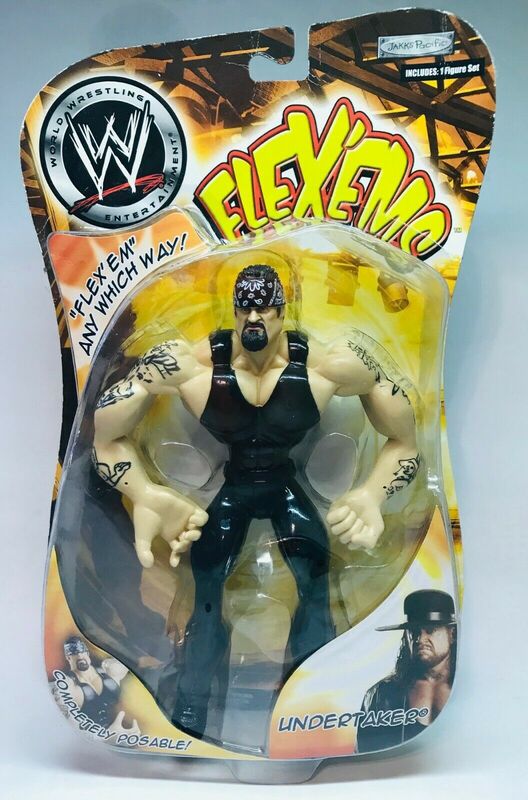 WWE Jakks Pacific Flex 'Ems 14 Undertaker Action & Toy Figures PWcatalog