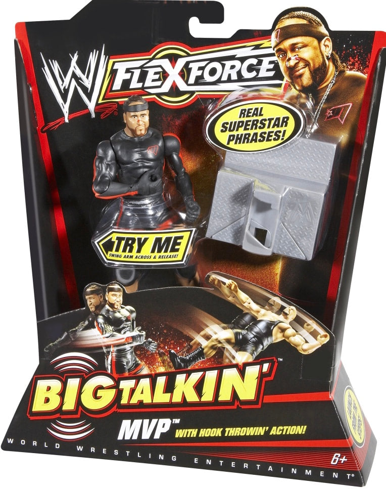 WWE Mattel Flex Force Big Talkin' Big Talkin' MVP Action & Toy Figures PWcatalog