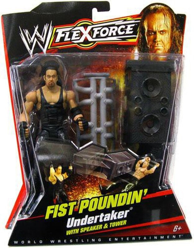 WWE Mattel Flex Force Deluxe Fist Poundin' Undertaker Action & Toy Figures PWcatalog