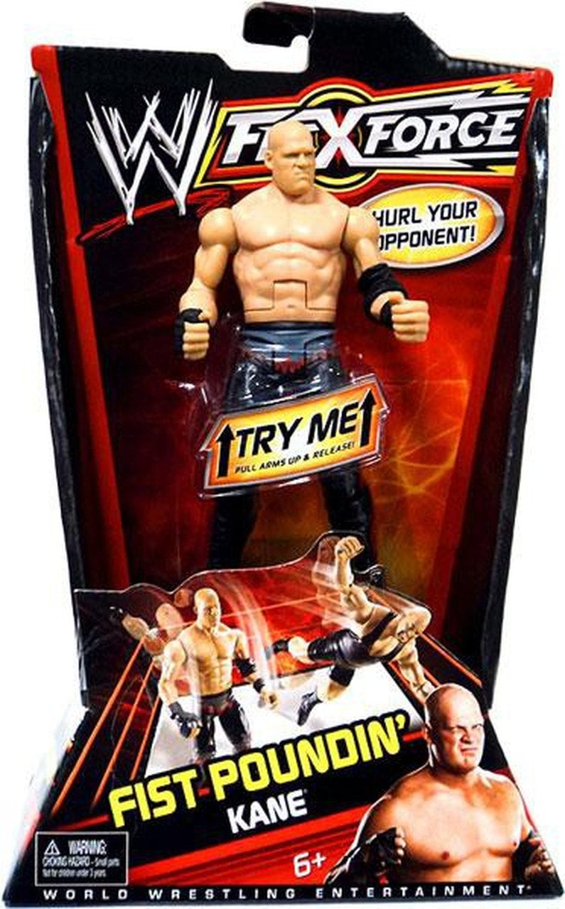 WWE Mattel Flex Force 2 Fist Poundin' Kane Action & Toy Figures PWcatalog