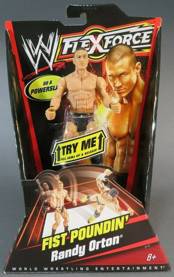 WWE Mattel Flex Force 1 Fist Poundin' Randy Orton Action & Toy Figures PWcatalog