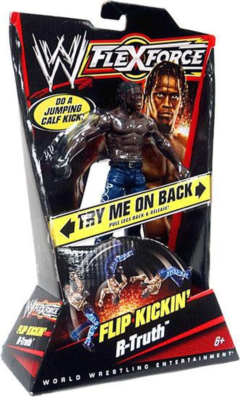 WWE Mattel Flex Force 1 Flip Kickin' R-Truth Action & Toy Figures PWcatalog